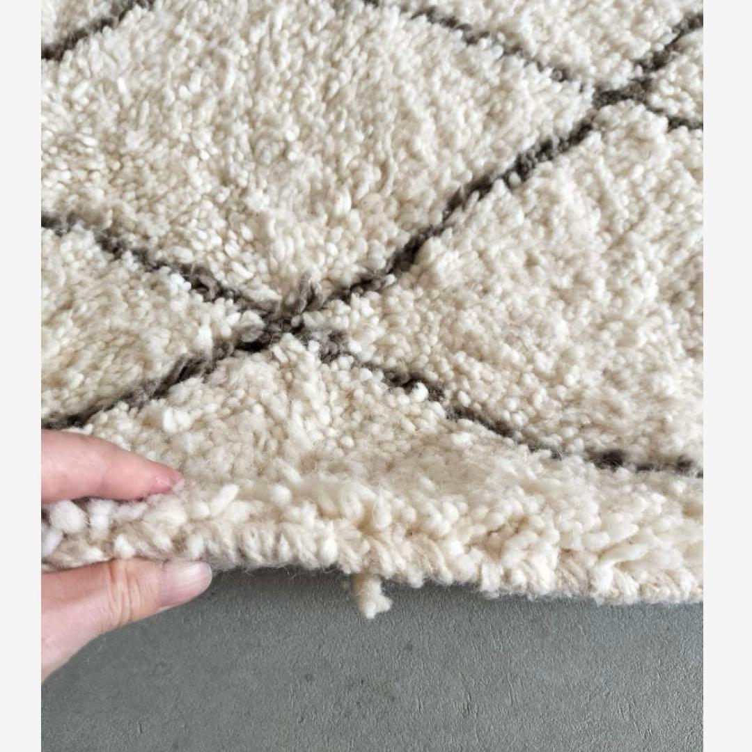 Riad  新品/グレージュダイヤ柄ベニワレン