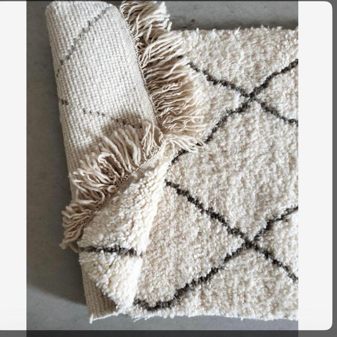 Riad  新品/グレージュダイヤ柄ベニワレン