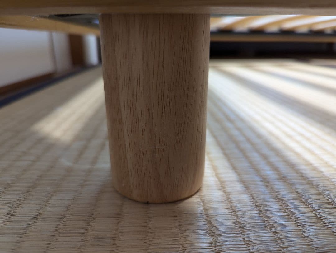 無印　ベッドフレーム　シングル　オーク