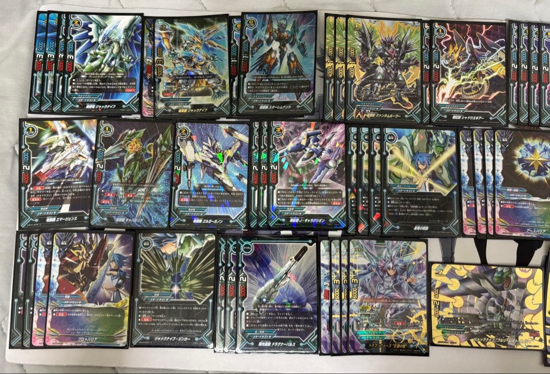 バディファイト　原作再現　ジャックナイフデッキ　 ドラゴンフォース正義の型タスク