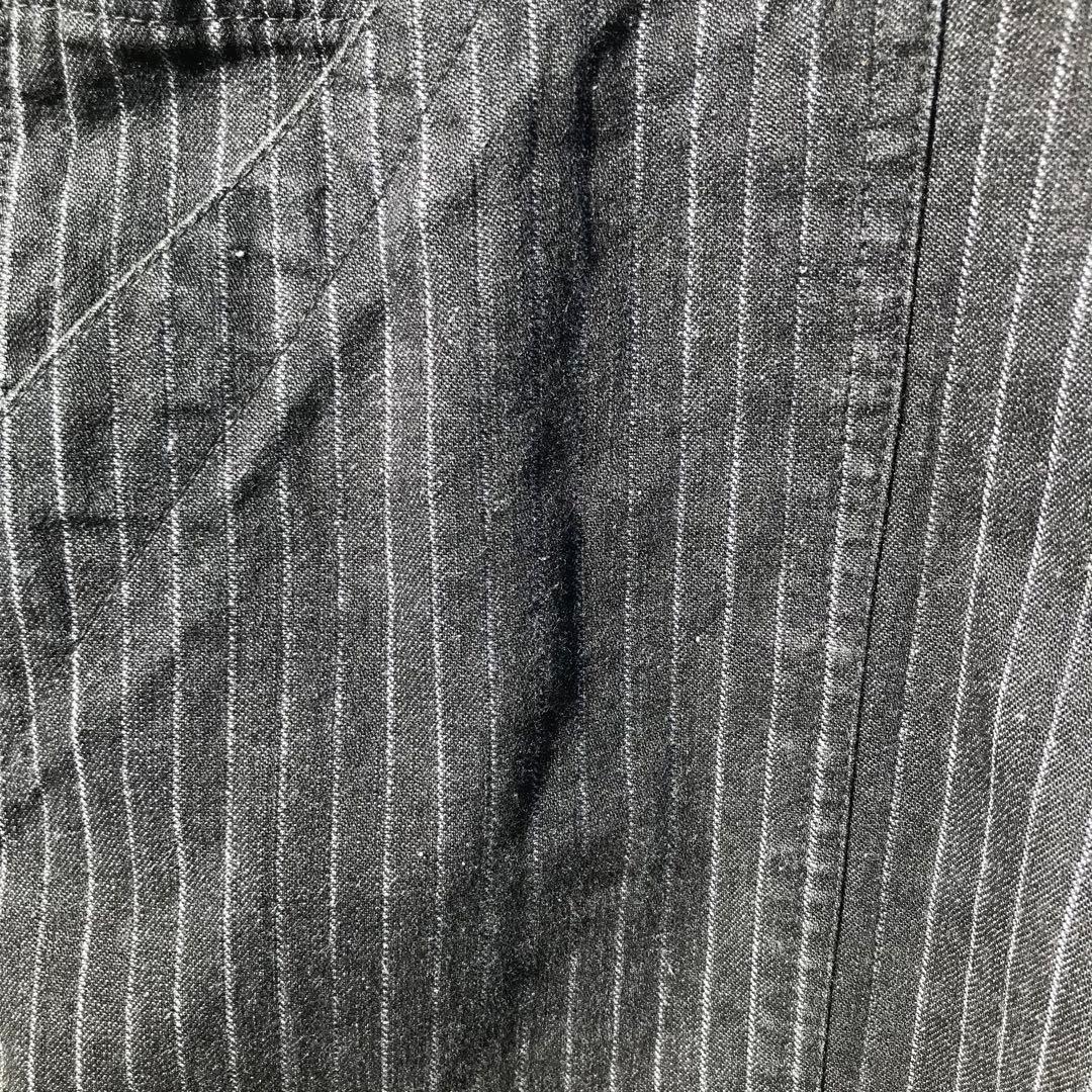 ダッパーズ　オーバーオール　44 　チャコール　ヘリンボーン