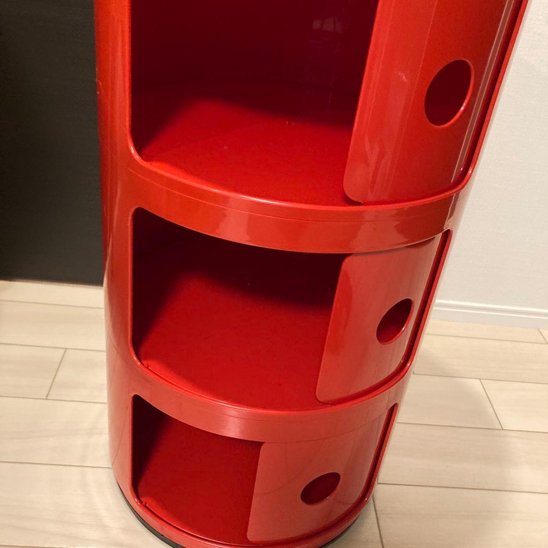 カルテル コンポニビリ 3段　レッド