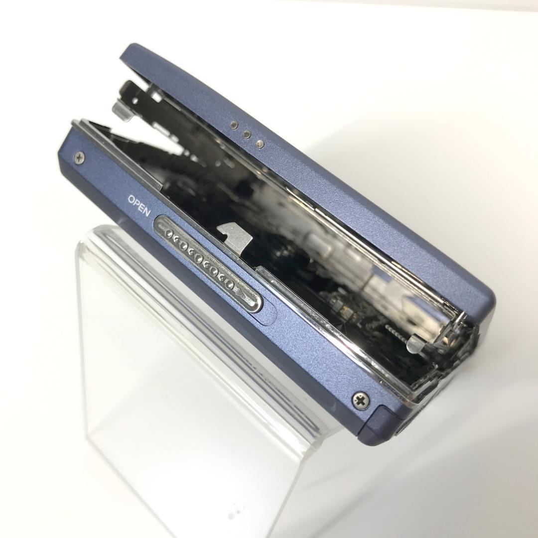 【希少・美品】SONY MDウォークマン MZ-NE810 アルミボディ ブルー
