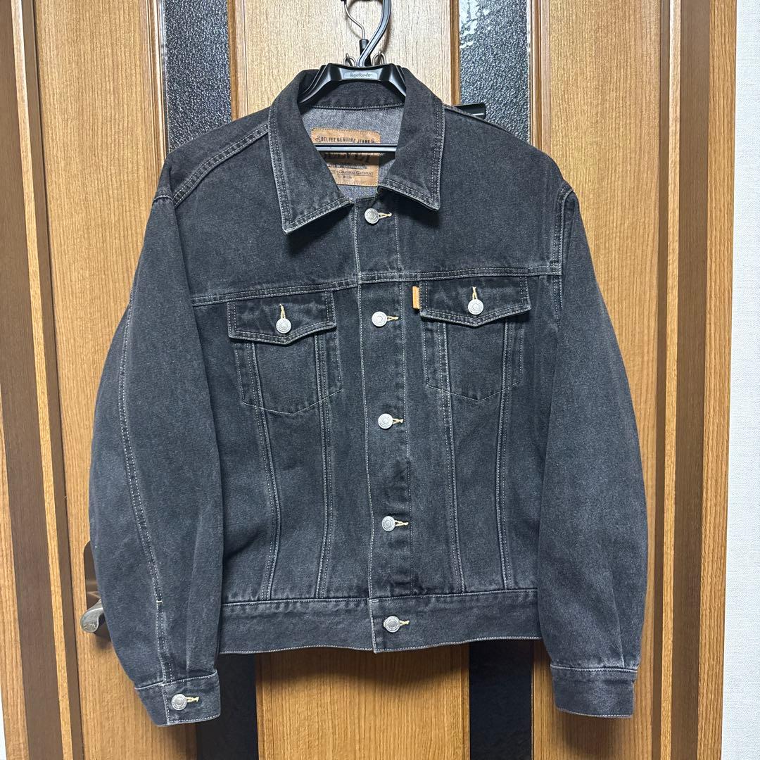 BELVET メイドインジャパン デニムジャケット ブラックデニム