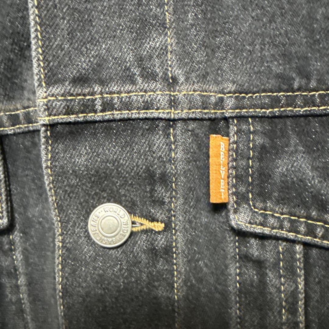 BELVET メイドインジャパン デニムジャケット ブラックデニム