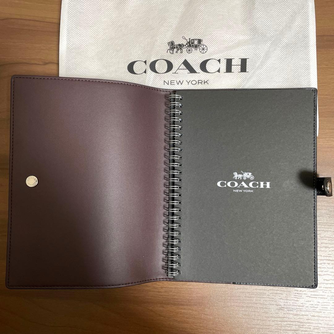 【新品】コーチ★ノートブック★ブックカバー★バタフライ蝶★2025新作完売品