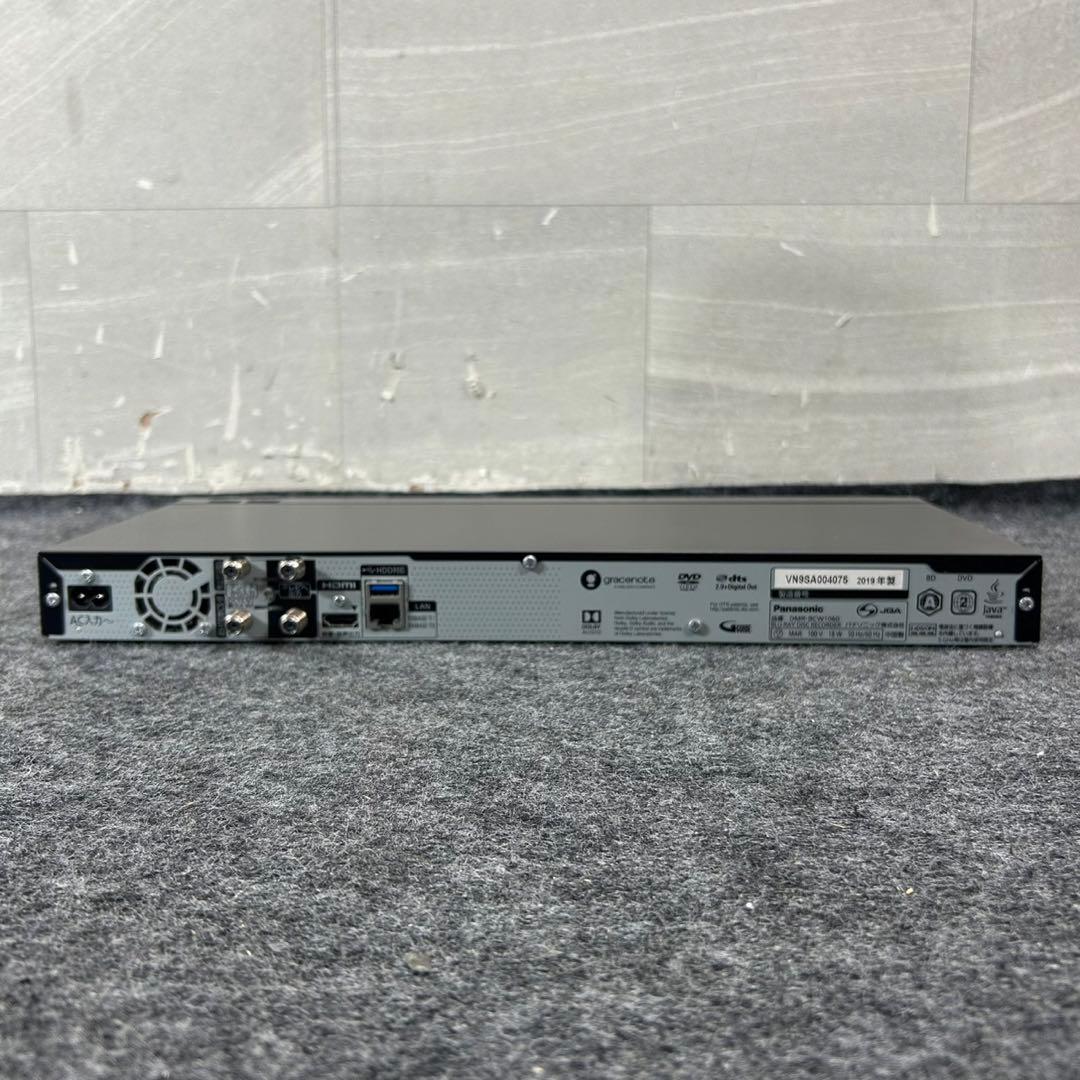 Panasonic ブルーレイレコーダー 2019年製 1TB d4258