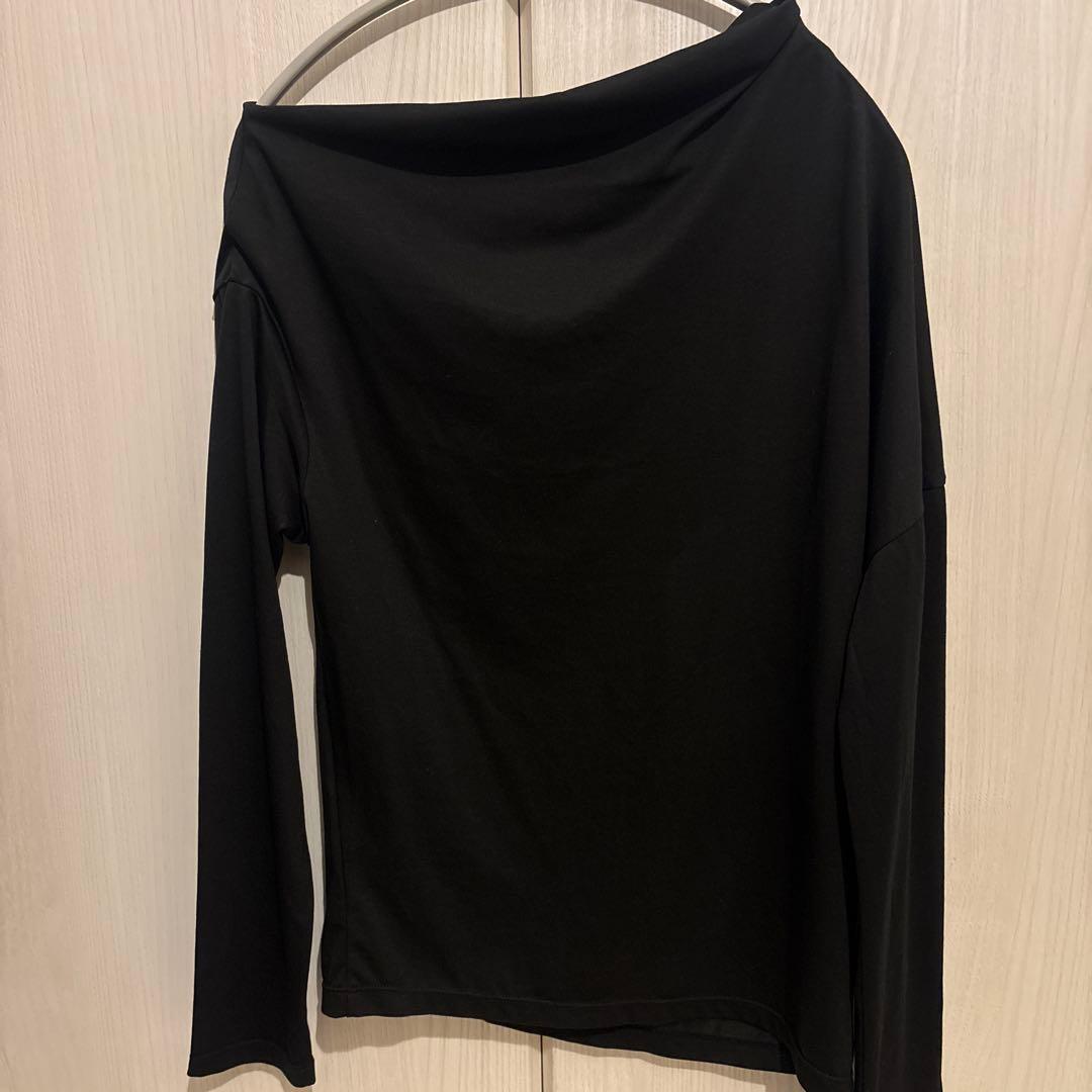 トップス StudioDoe Sloping Neck ShoulderShape Top