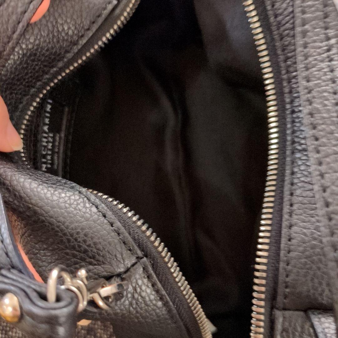 【極美品】ジャンニキャリーニ アリファ S ショルダーバッグ 2way 黒