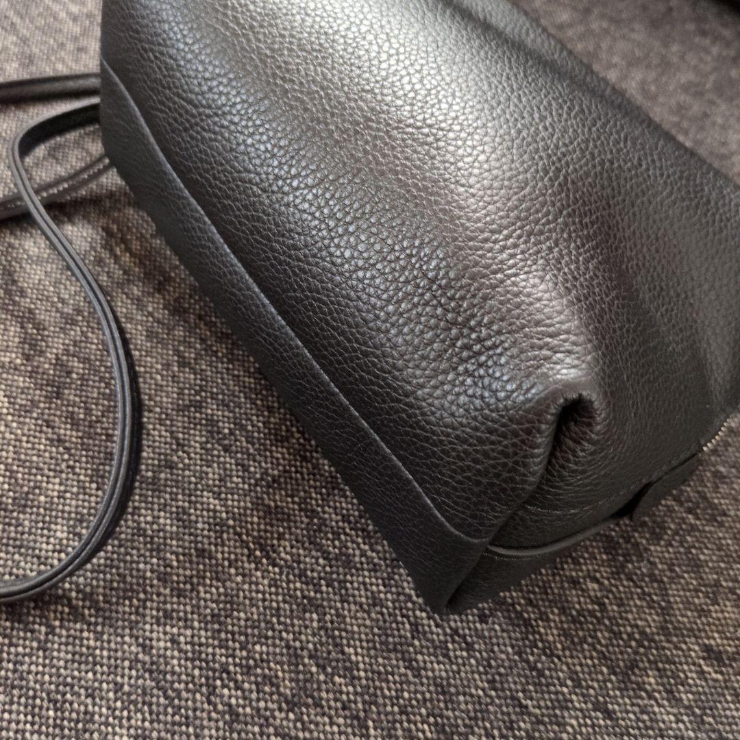 【極美品】ジャンニキャリーニ アリファ S ショルダーバッグ 2way 黒