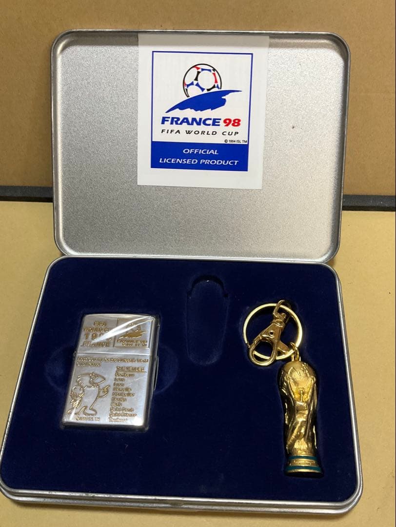 Zippo ワールドカップフランス大会記念
