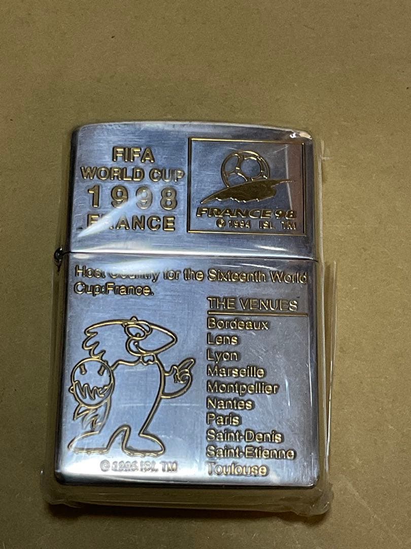 Zippo ワールドカップフランス大会記念
