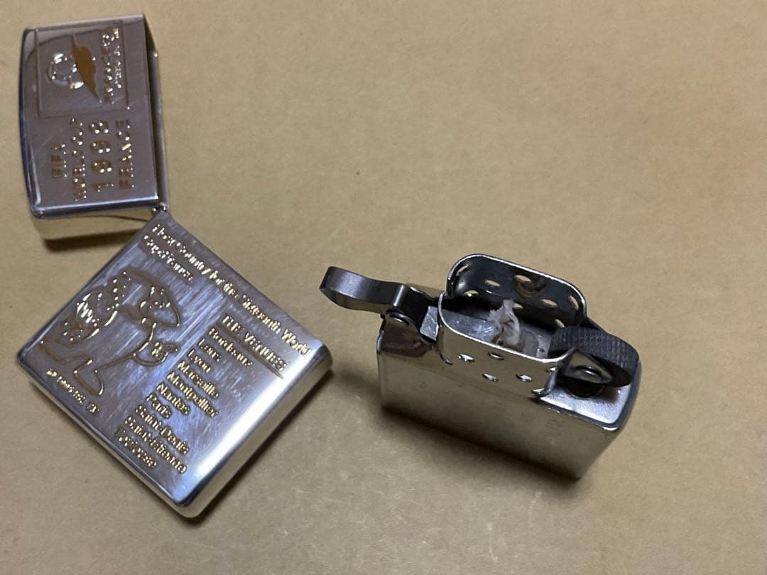 Zippo ワールドカップフランス大会記念