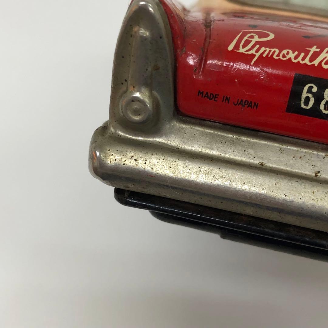 g411-30 プリムス・フューリー　ブリキ　クラシックカー　海外　車　おもちゃ