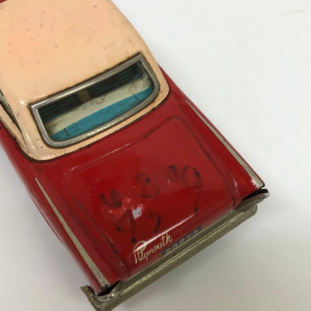 g411-30 プリムス・フューリー　ブリキ　クラシックカー　海外　車　おもちゃ