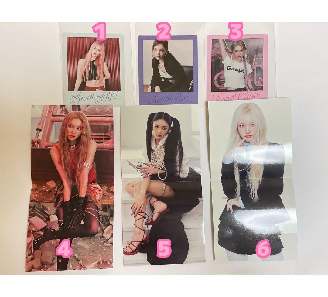 IVE まとめ売り 封入 フォンタブ ポスター バラ売り可