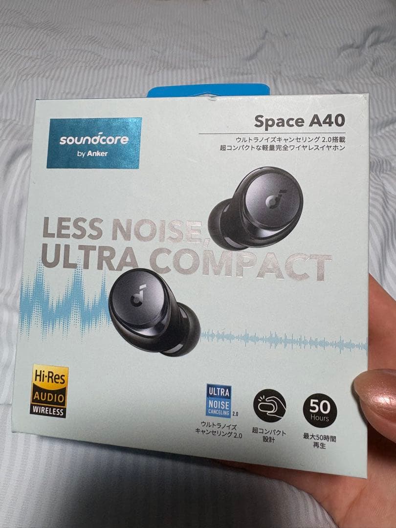 【超美品】soundcore Space A40 ワイヤレスイヤホン
