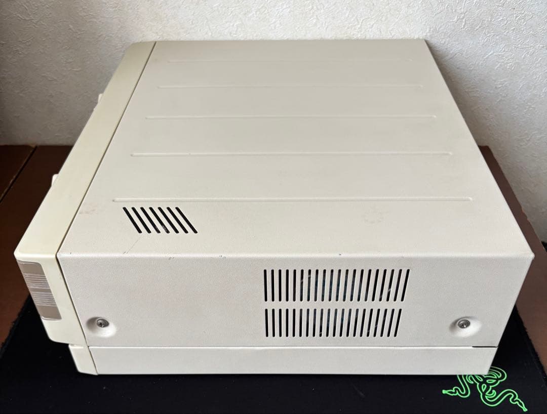 PC-8801mkIIFR 本体とキーボード 動作品