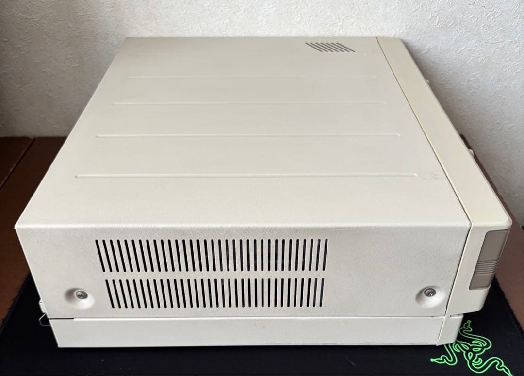 PC-8801mkIIFR 本体とキーボード 動作品