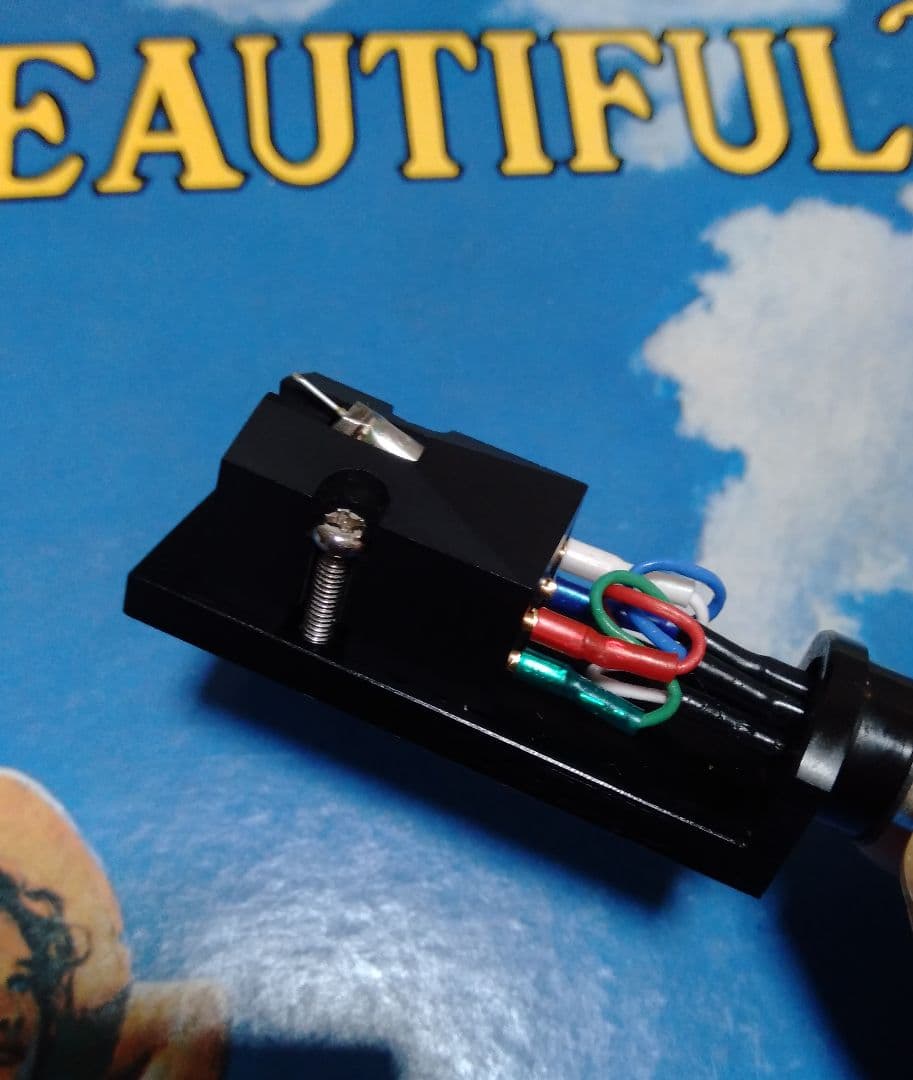 デノン MCカートリッジ DL-103 ヘッドシェル AT LT-13 音質良好