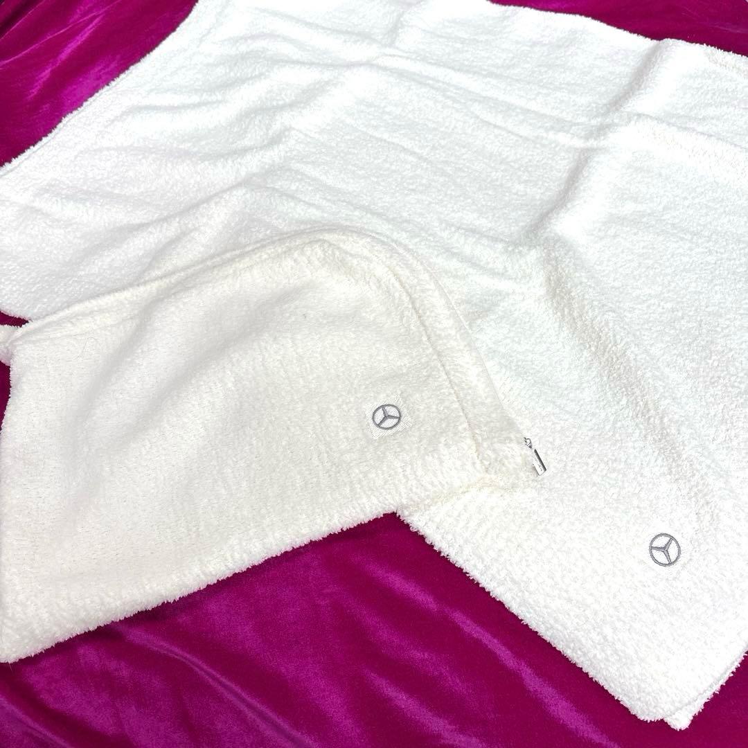 カシウエア Kashwere &メルセデス トラベルブランケット アイボリー