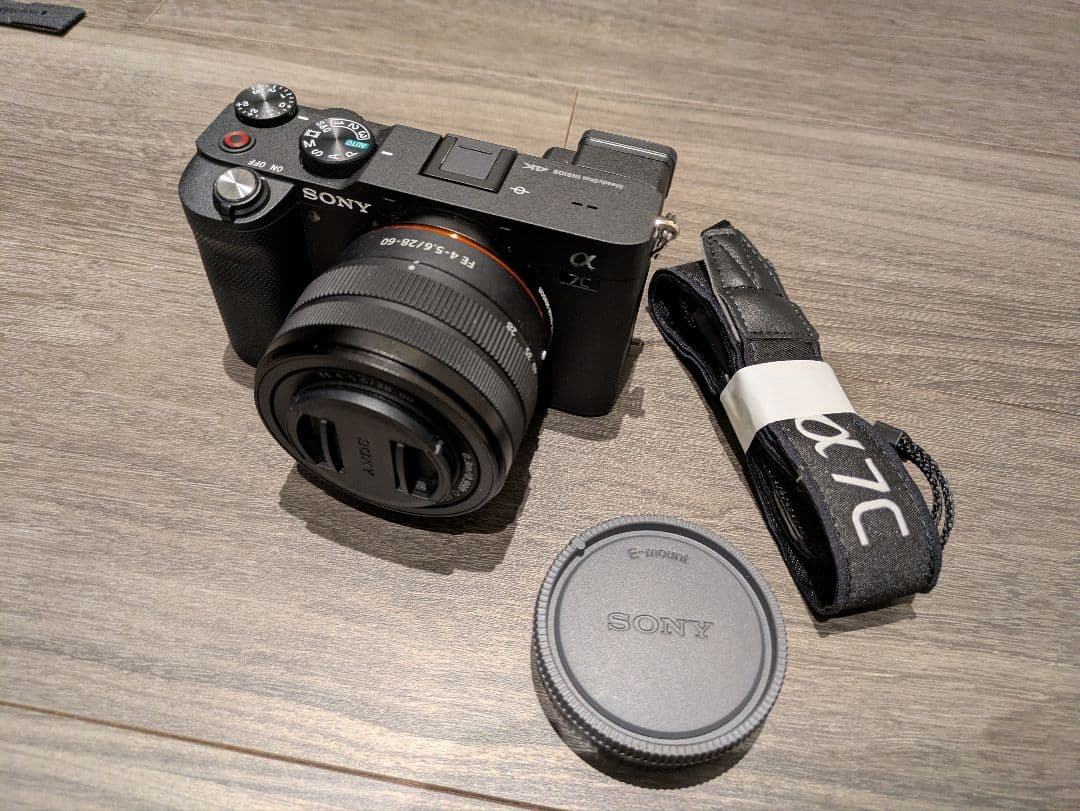 SONY α7C カメラ E 28-60mm　ILCE-7C レンズ付き