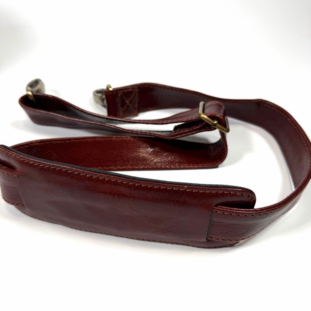 【美品】スノビスト　ボストンバッグ　2way オールレザー　ブラウン　メンズ