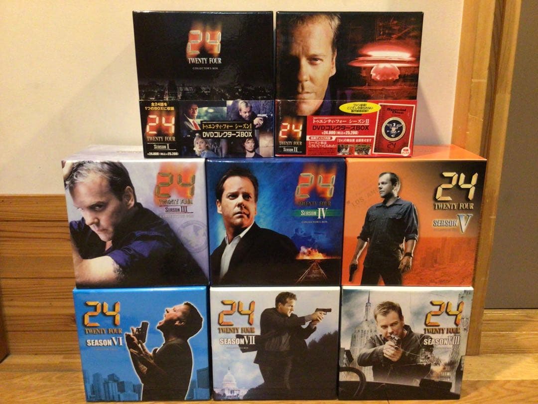 24 TWENTY FOUR コンプリート　全巻セット ディスクのみ