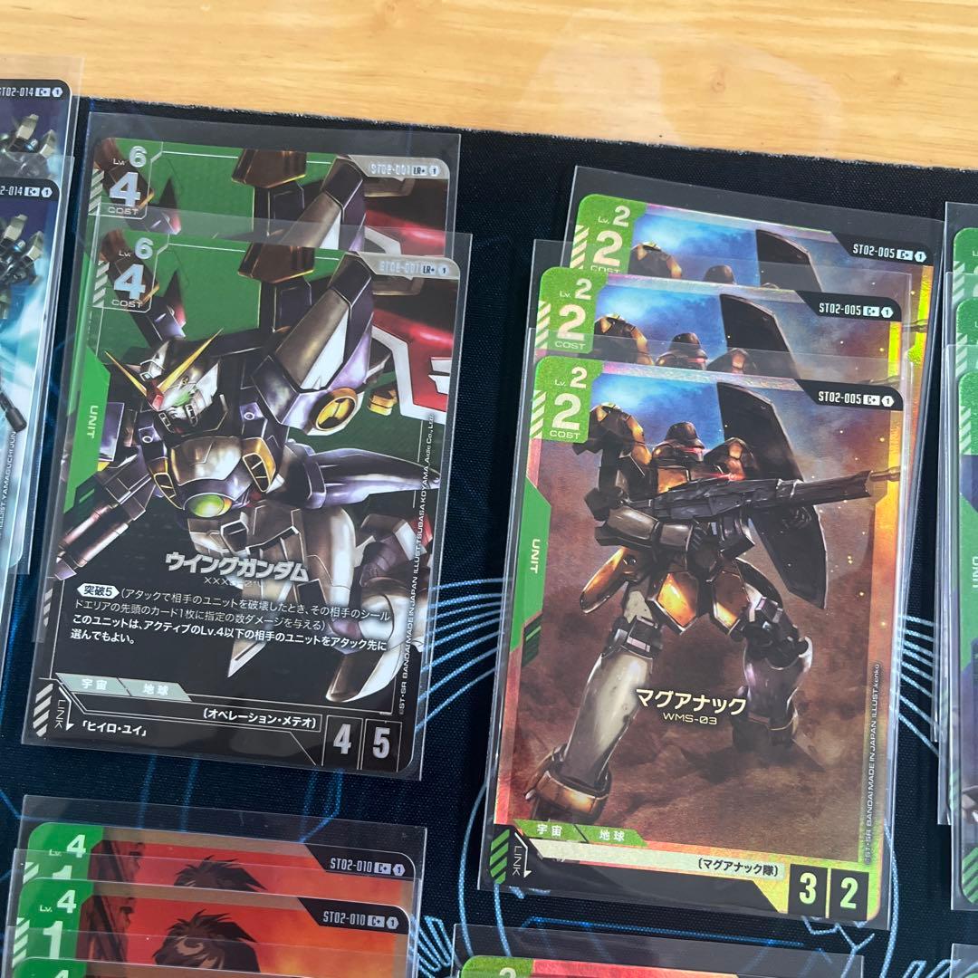 【即購入可】ガンダムカードゲーム　ウィングスオブアドバンス　ゴッドデッキ