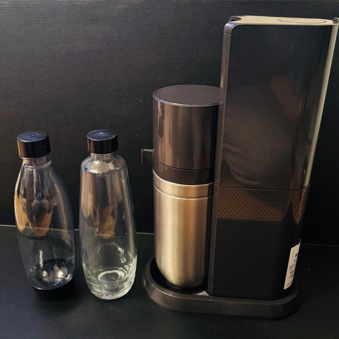 【新品未使用】sodastream DUO 炭酸水メーカー ガスシリンダー欠品