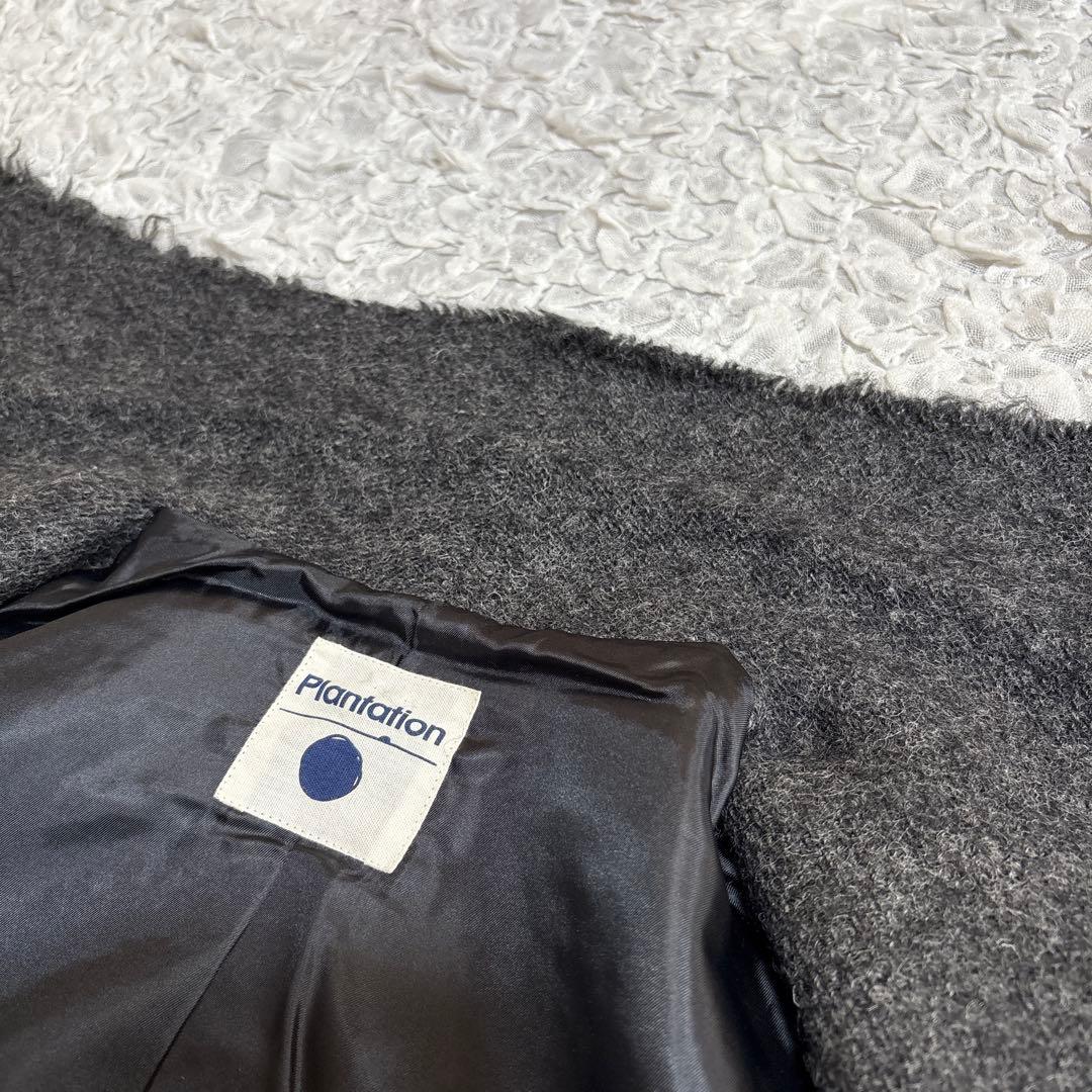 美品　プランテーション　ウール ダブル ブレスト コート　ヴィンテージ　日本製