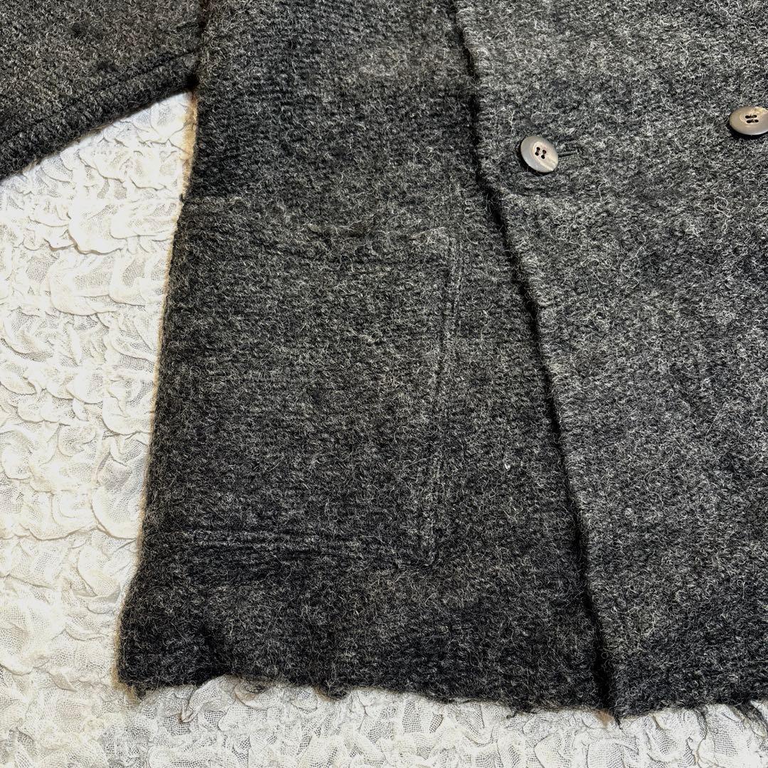 美品　プランテーション　ウール ダブル ブレスト コート　ヴィンテージ　日本製