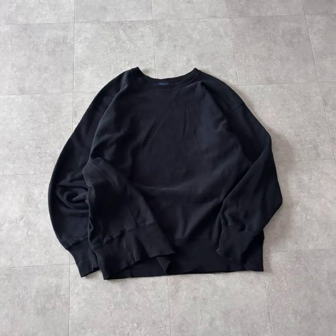 90s 00s 目無し Champion リバースウィーブスウェット 黒 2XL