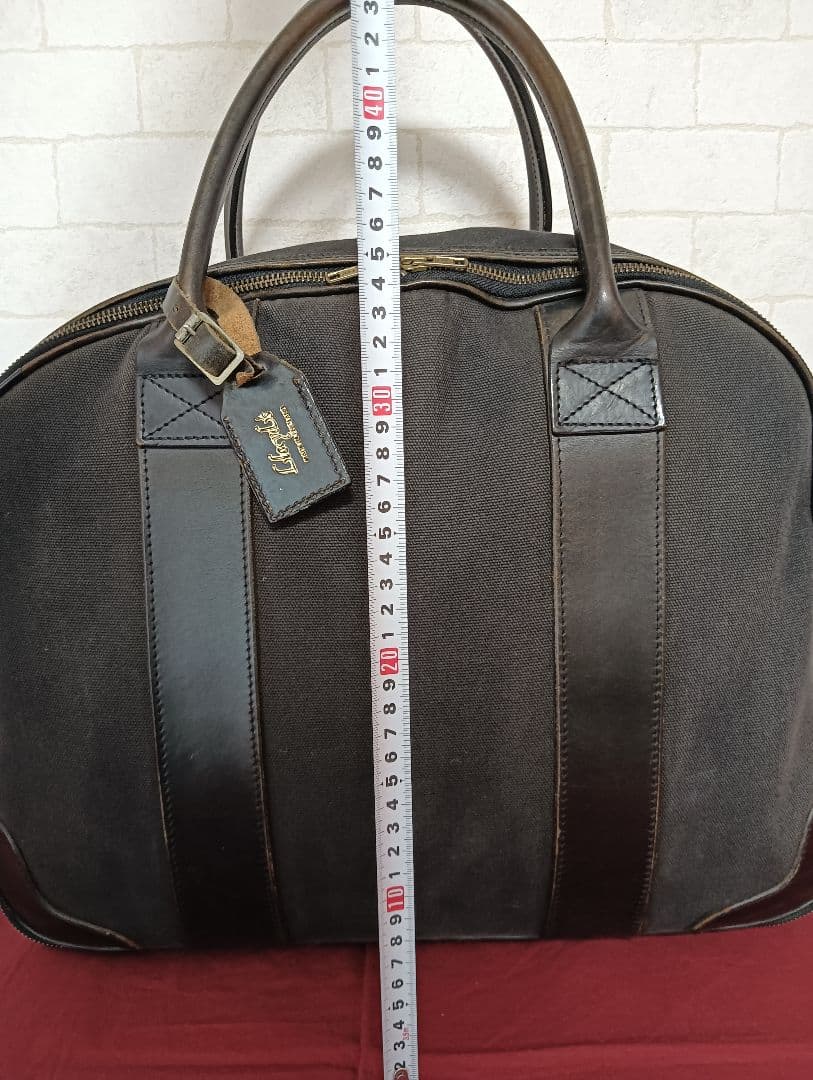 美品! 最高級!Lloyd'sロイズ英国製ボストンバッグ ブライドルレザー