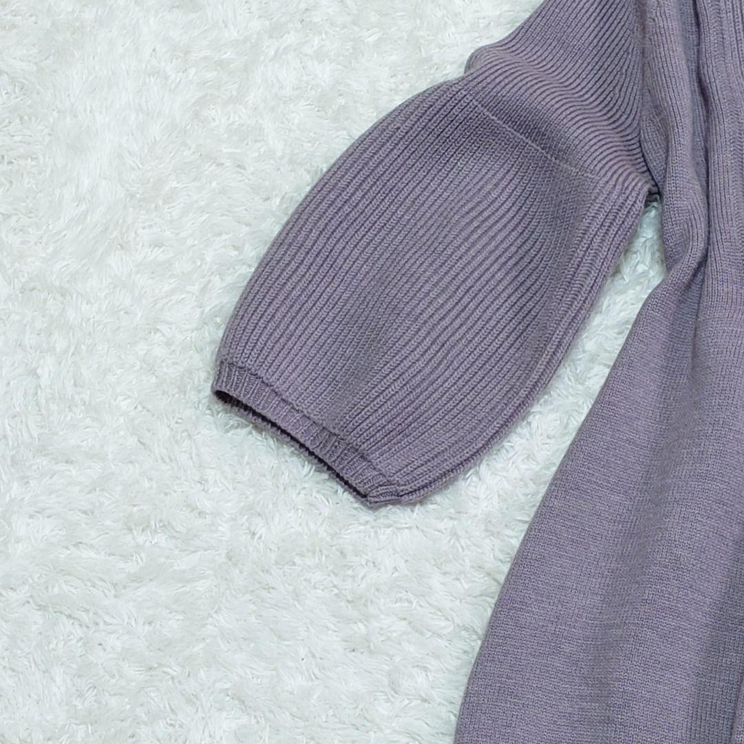 ダイアンフォンファステンバーグ ニットワンピース バルーン袖 海外S