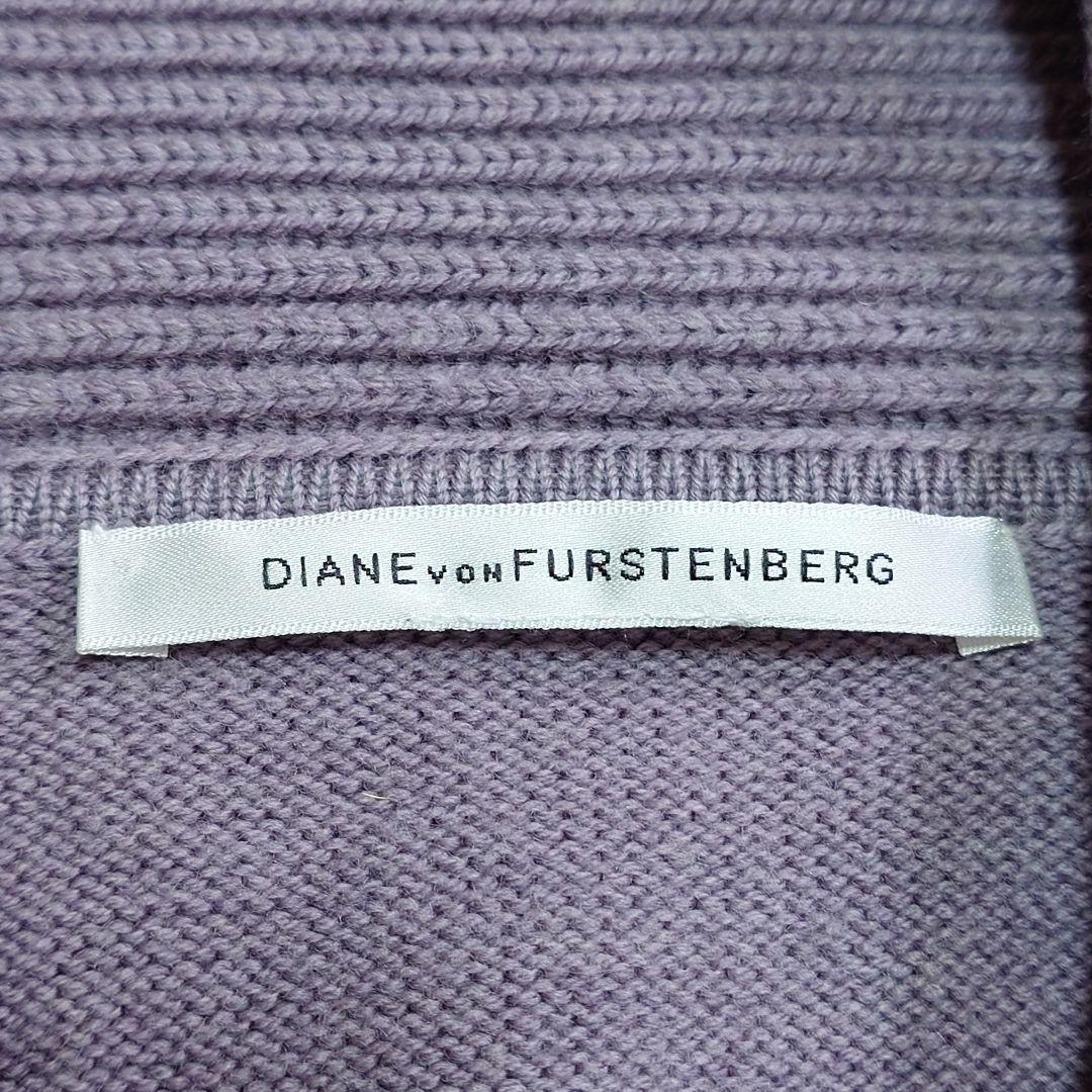 ダイアンフォンファステンバーグ ニットワンピース バルーン袖 海外S