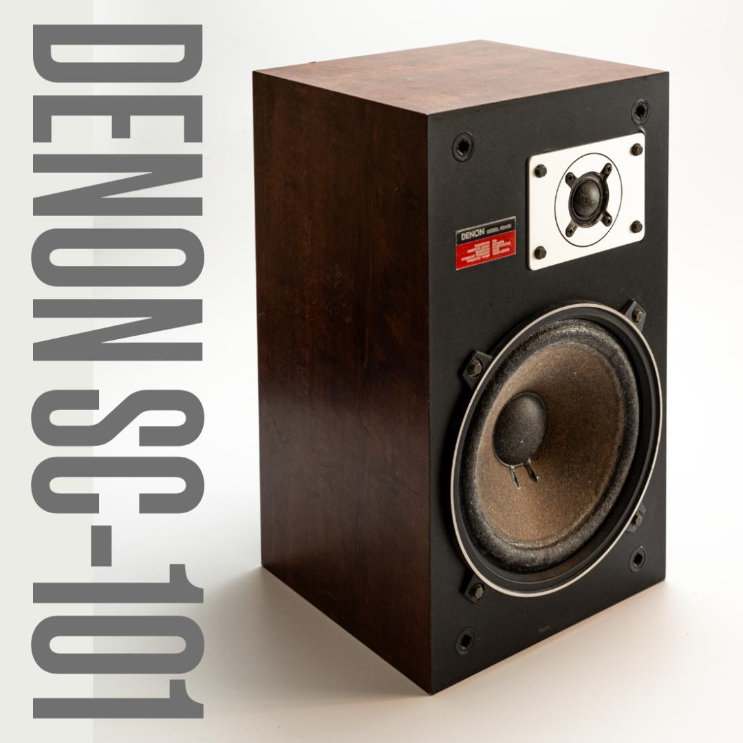 DENON SC-101 密閉型2ウェイスピーカーシステム ペア