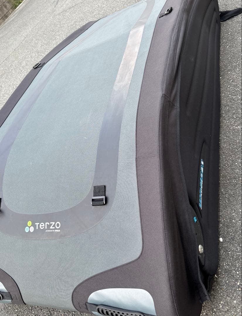 coasterです。引き取り　TERZO製ルーフボックス、