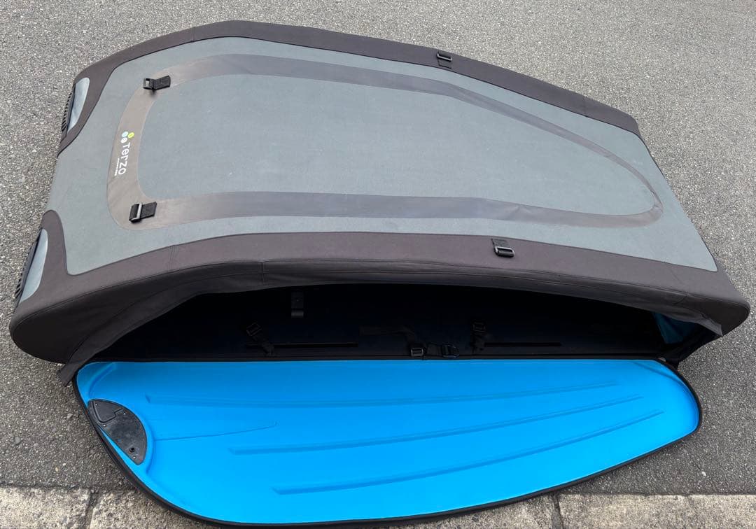 coasterです。引き取り　TERZO製ルーフボックス、