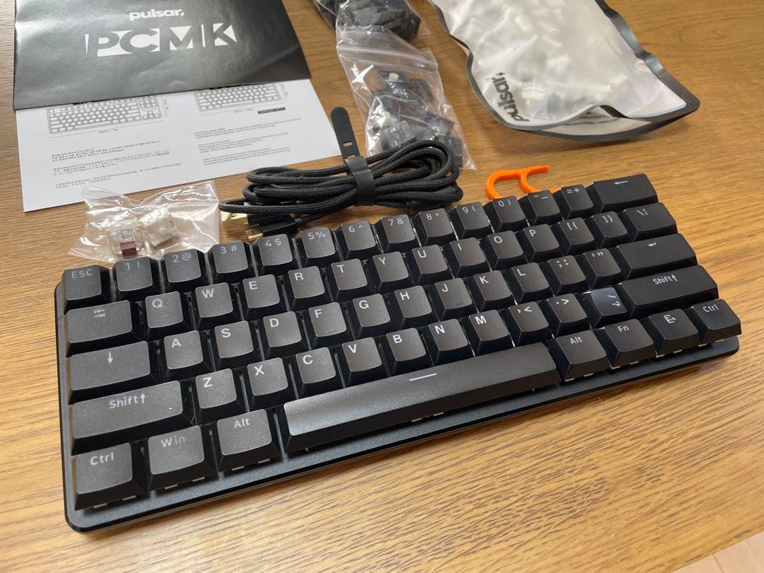 pulsar PCMK 60％ANSI キーボード中古品