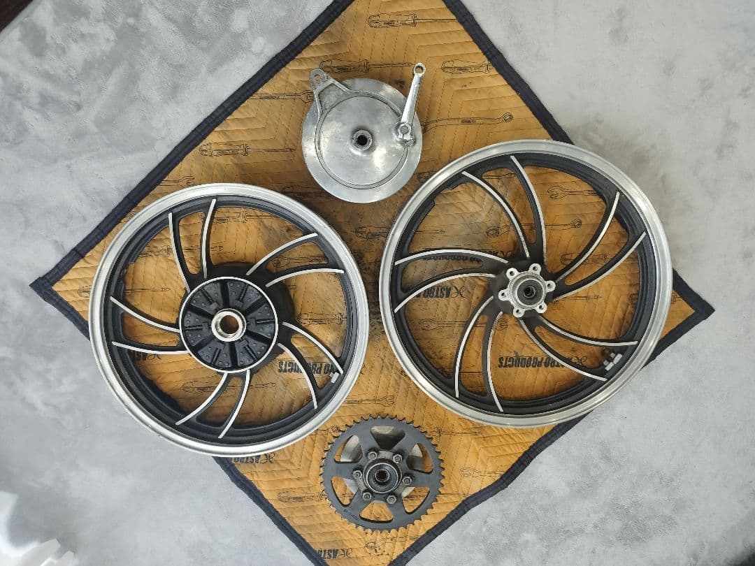 XJ550 XJ400 ホイールセット