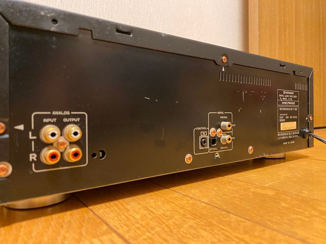 Pioneer D-05 DATデッキ リモコン説明書付き 動作確認済み