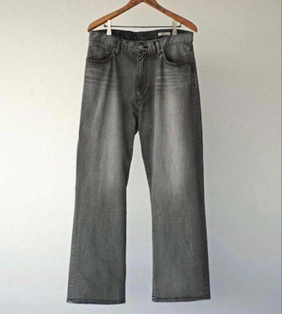 リ*イ様 FLARE SLUB DENIM PANTS