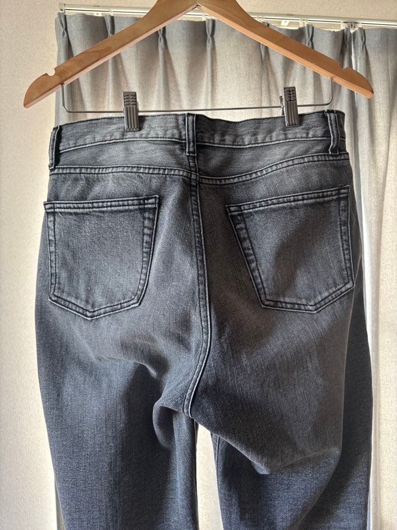 リ*イ様 FLARE SLUB DENIM PANTS