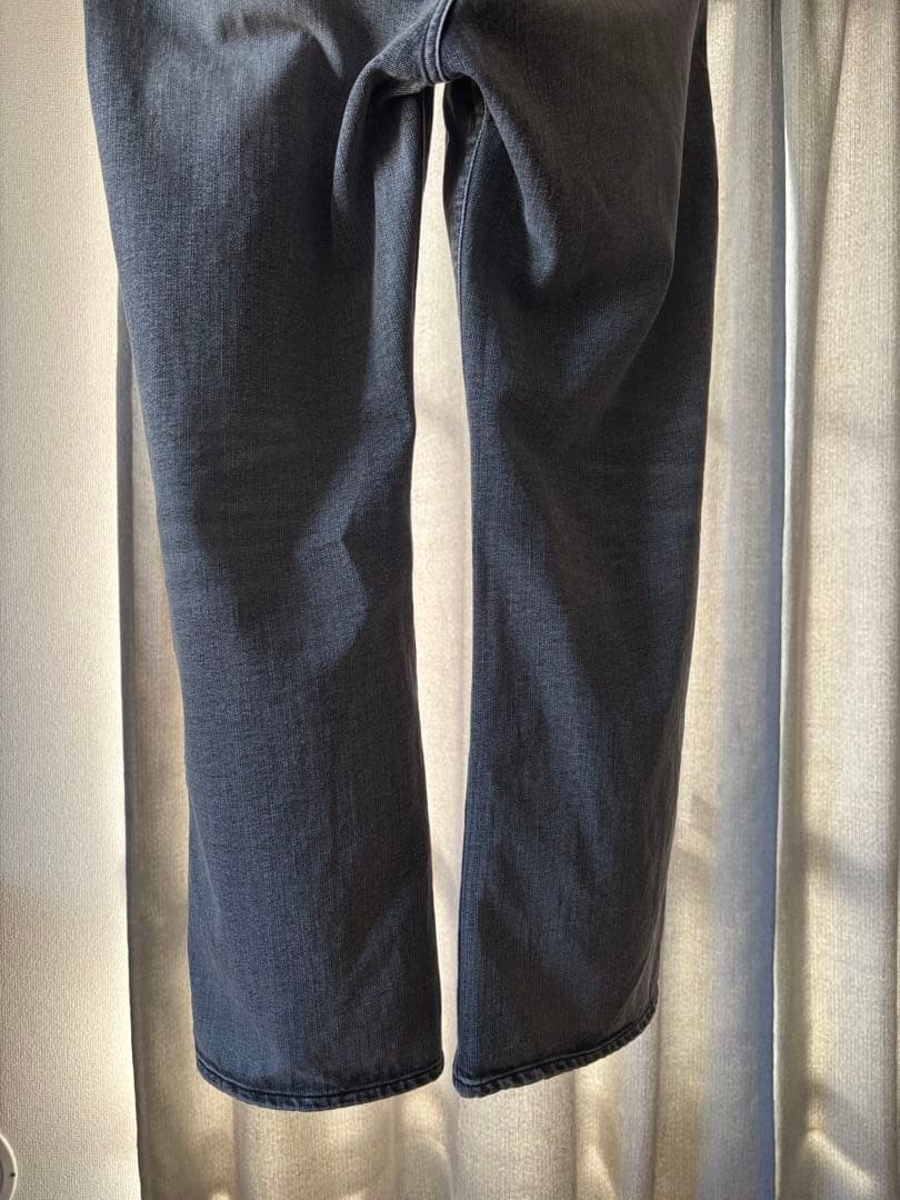 リ*イ様 FLARE SLUB DENIM PANTS