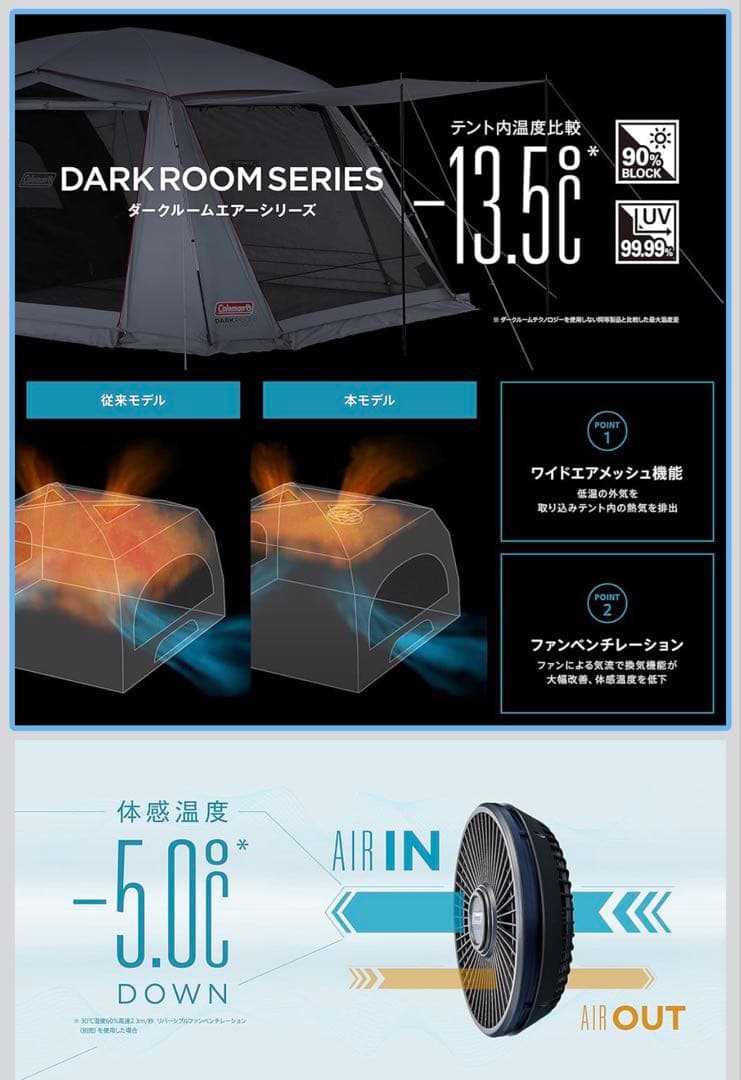 Coleman ツーリングドーム AIR/ST+ テント　フルセット　早い者勝ち