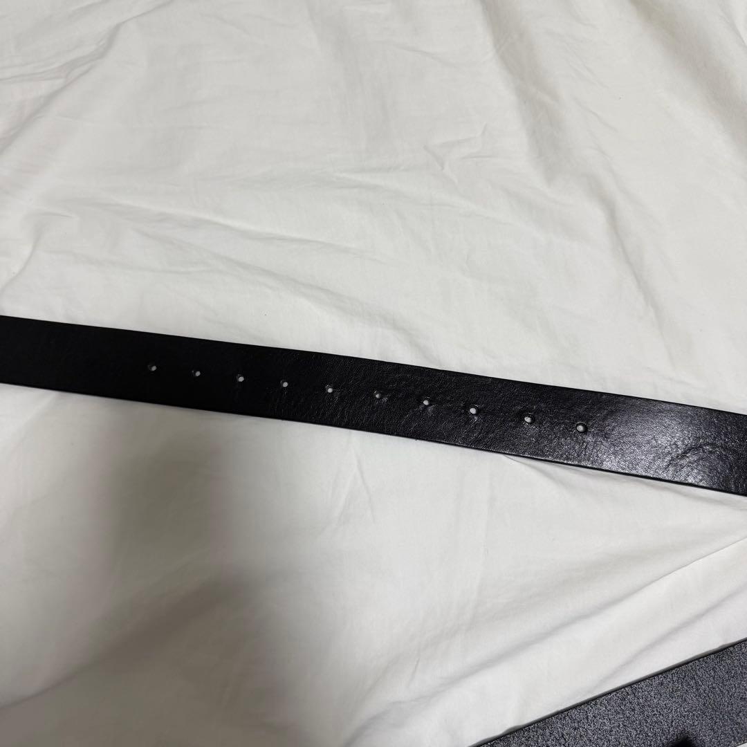 diesel黒カウレザーベルト