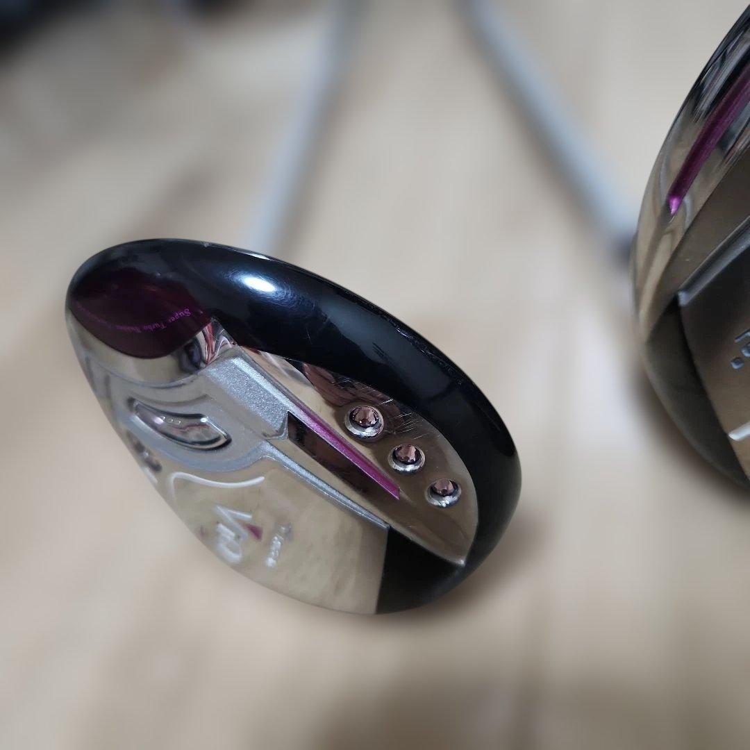 追加値下げ！/ブリヂストンVIQ-CL/レディースウッドセット(1w&4w)