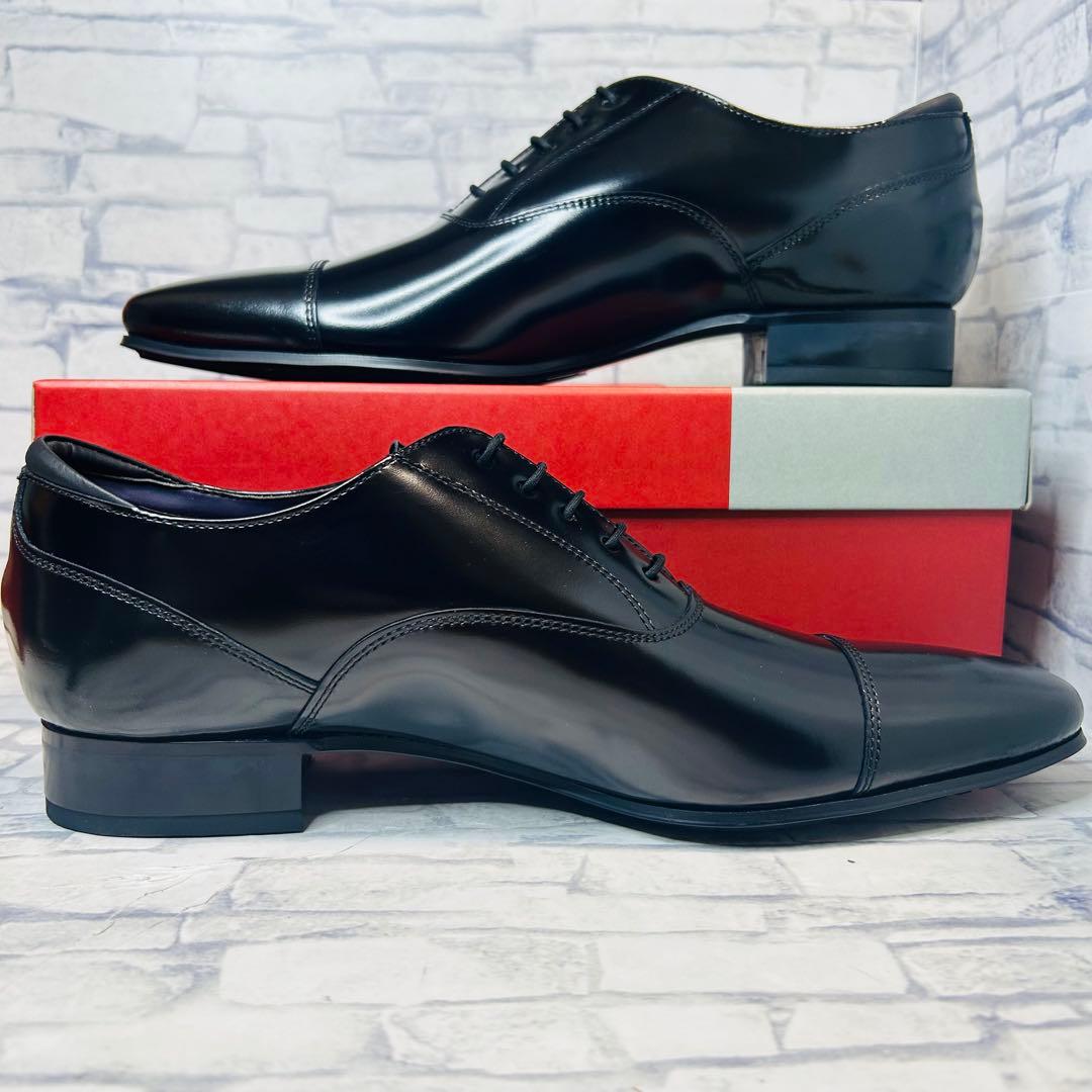 【新品】REGAL リーガル 31TR 内羽根 ストレートチップ 黒 25.5㎝