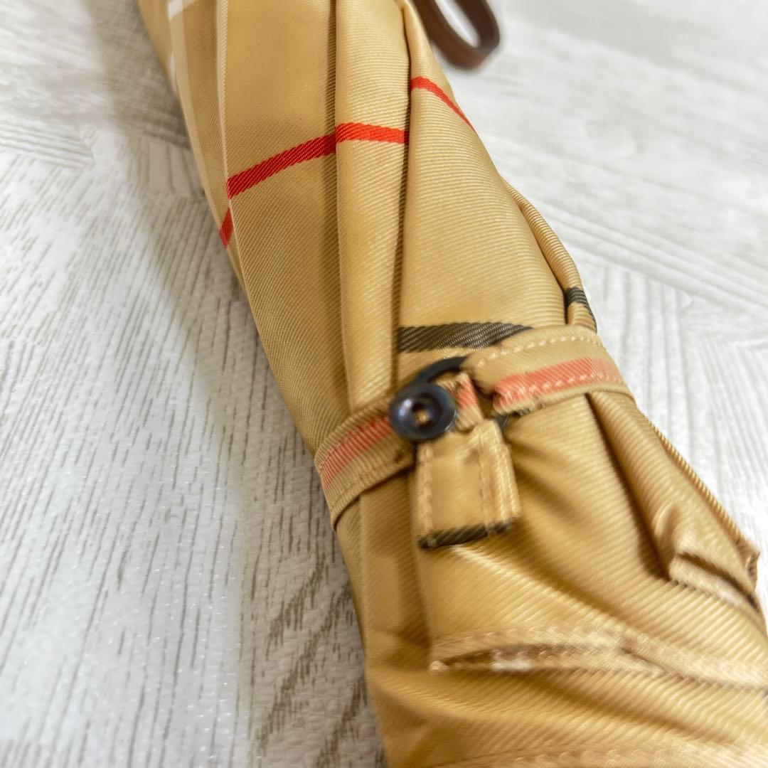 【未使用品】Burberrys　バーバリ 折り畳み傘 チェック柄　アンブレラ